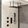 32" x 16" 3-Function Thermostatic Shower System with Body Jets