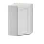 24"W x 12"D x 42"H Plywood Wall Diagonal Corner Kitchen Cabinet with Door Ready to Assemble