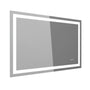 Tempered RGB LED Bathroom Mirror with Smart Controls & Anti-Fog