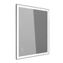 Tempered Glass LED Mirror with Aluminum Frame for Bathroom Vanity