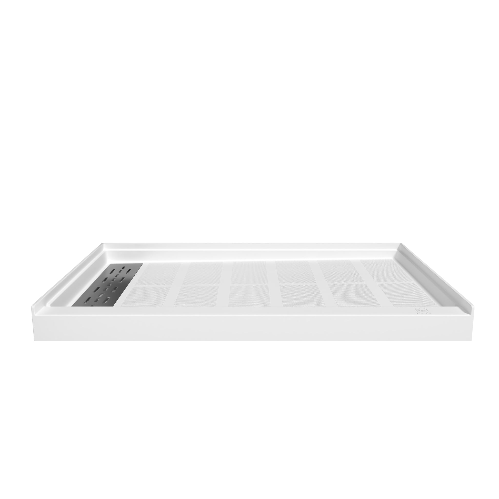 48" x 32" SMC Shower Base with Anti-Slip Textured Floor & Easy Install