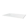 European-Style SMC Shower Base with Sleek Marble Texture in Black & White
