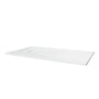 European-Style SMC Shower Base with Sleek Marble Texture in Black & White