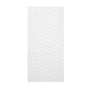 V-Shaped Herringbone SMC Shower Wall Panels with Waterproof & Easy Install
