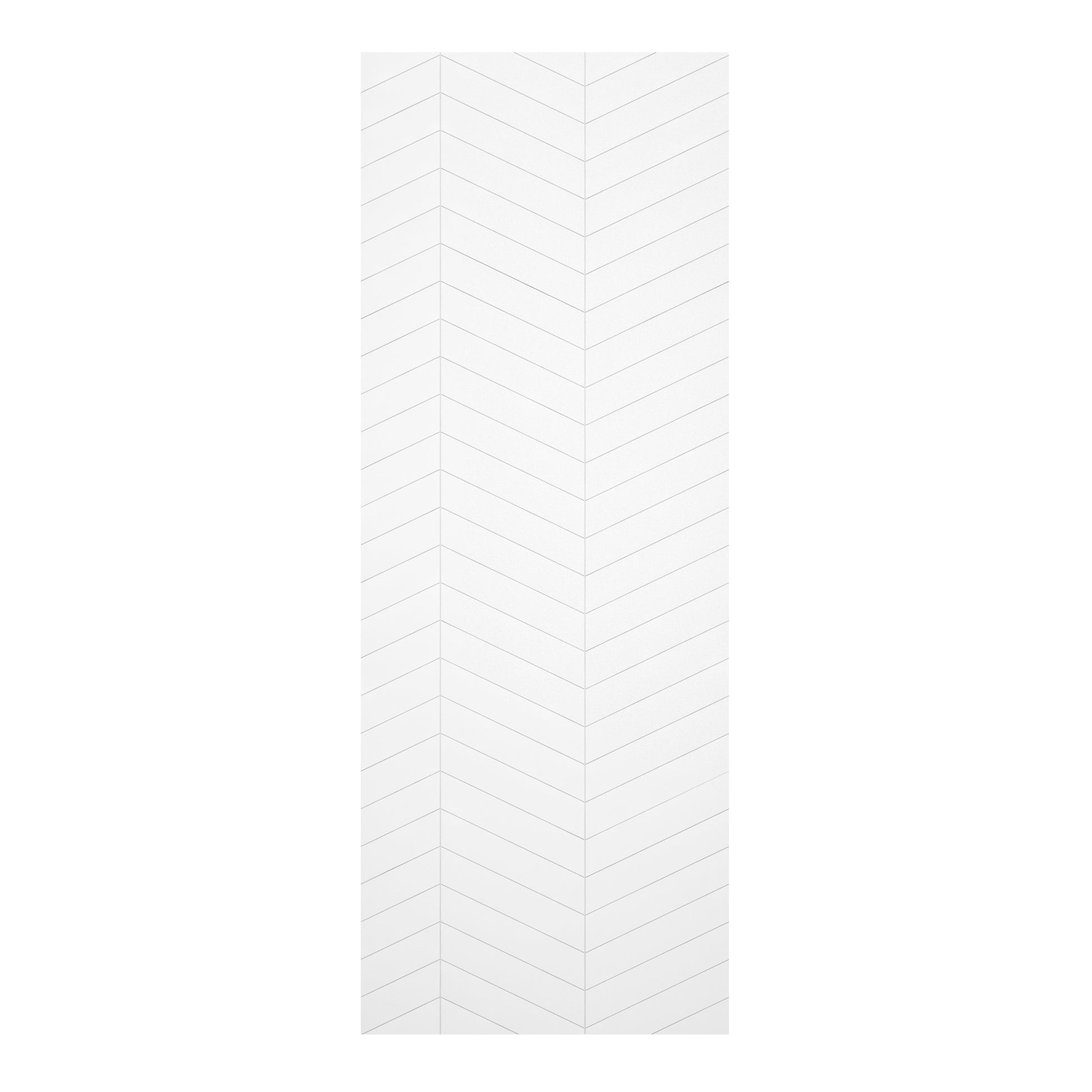 V-Shaped Herringbone SMC Shower Wall Panels with Waterproof & Easy Install