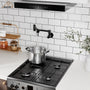 Double Handles Wall-Mounted Folding Pot Filler Space-Saving
