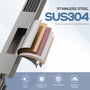 22" Wall Mounted Stainless Steel Shower Systems With Handheld Shower