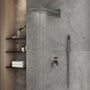 22" Wall Mounted Stainless Steel Shower Systems With Handheld Shower