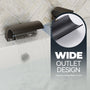 Waterfall Tub Faucet with Handheld Shower Head for Bathtub