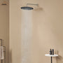 10"/12" Round Rain Shower Head Stainless Steel Rain Showerhead