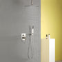 10-inch/12inch Rainfall Shower System With Hand Shower & Pressure-Balanced Valve