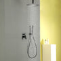 10-inch/12inch Rainfall Shower System With Hand Shower & Pressure-Balanced Valve