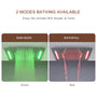 Deluxe 4-Function Thermostatic Shower System with LED Lighting & Bluetooth Music 