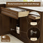 Dark Caramel RTA 30"W x 24"D x 34.5"H Base Cabinet with 1 Drawer and 2 Doors