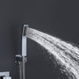 10-inch 3 Way Shower System with Hand Shower and Tub Filler