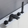 CASAINC Hot Sale 5 hole Bathtub Faucet With Handheld Shower Head