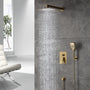 Casainc 2 Function 10" Wall Mounted Dual Shower Heads Shower System In Chrome