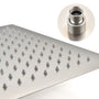 Ceiling Mounted Shower System Combo Set with Handheld and 16'Shower head-CASAINC