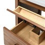 24'' Freestanding Bathroom Vanity with Ceramic Basin Sink and 3 Drawers