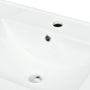 24'' Freestanding Bathroom Vanity with Ceramic Basin Sink and 3 Drawers