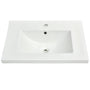 24'' Freestanding Bathroom Vanity with Ceramic Basin Sink and 3 Drawers