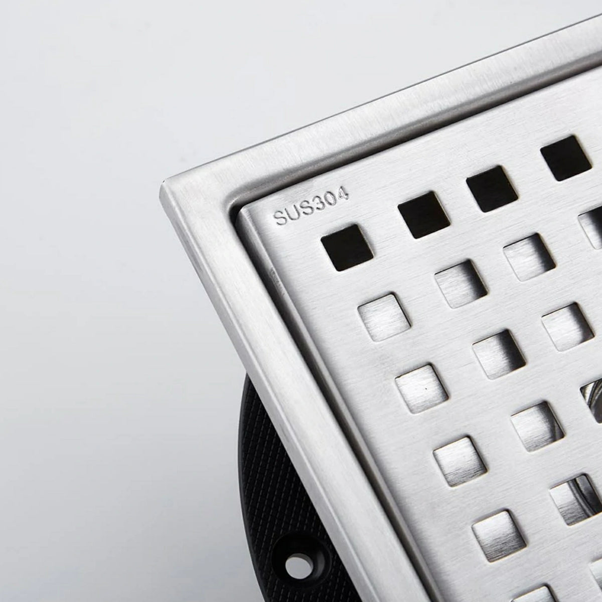 Square Grid Stainless Steel Floor Drain Cover for Bathroom