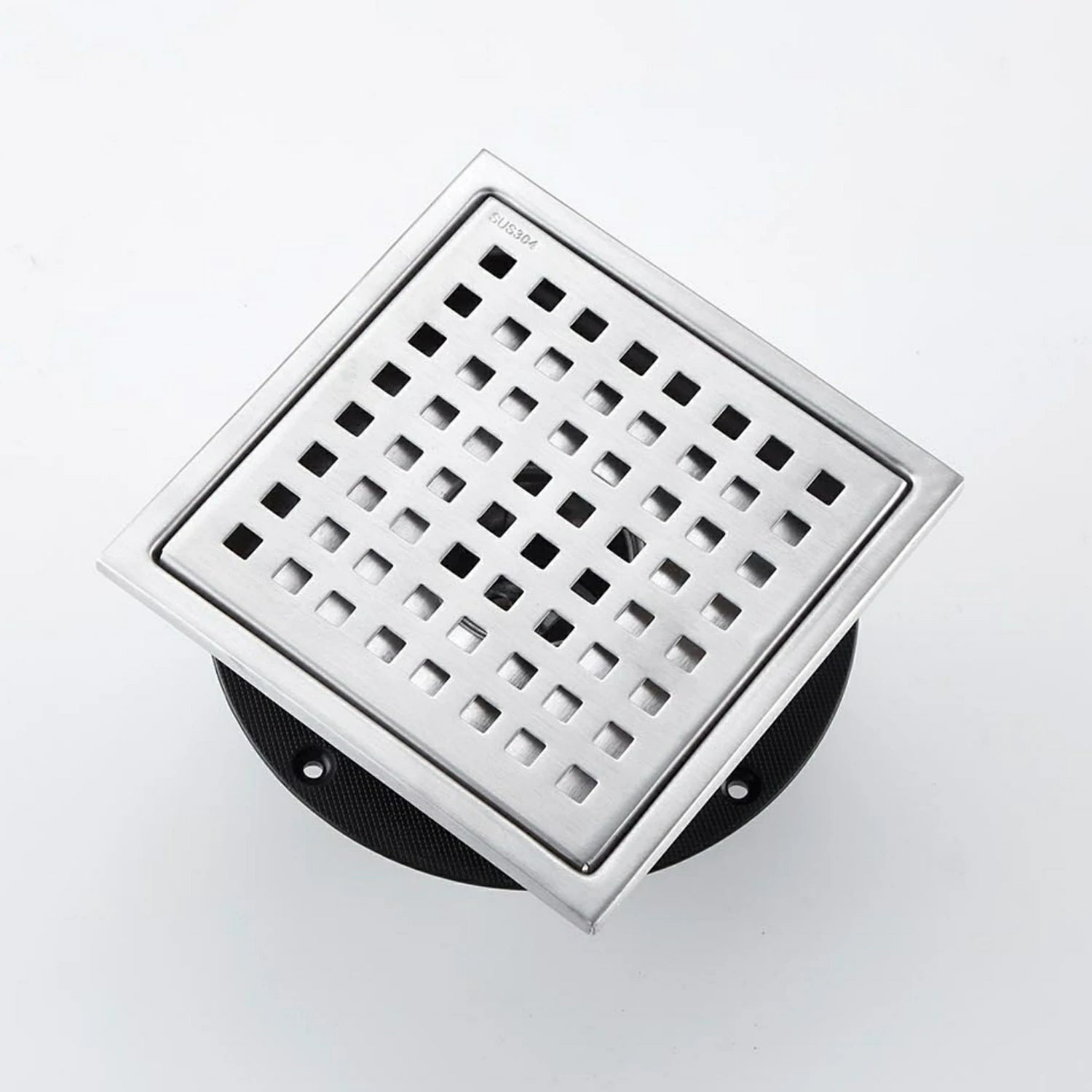 Square Grid Stainless Steel Floor Drain Cover for Bathroom
