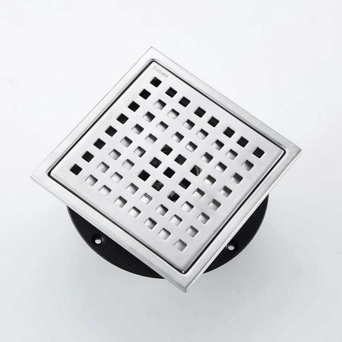 Square Grid Stainless Steel Floor Drain Cover for Bathroom