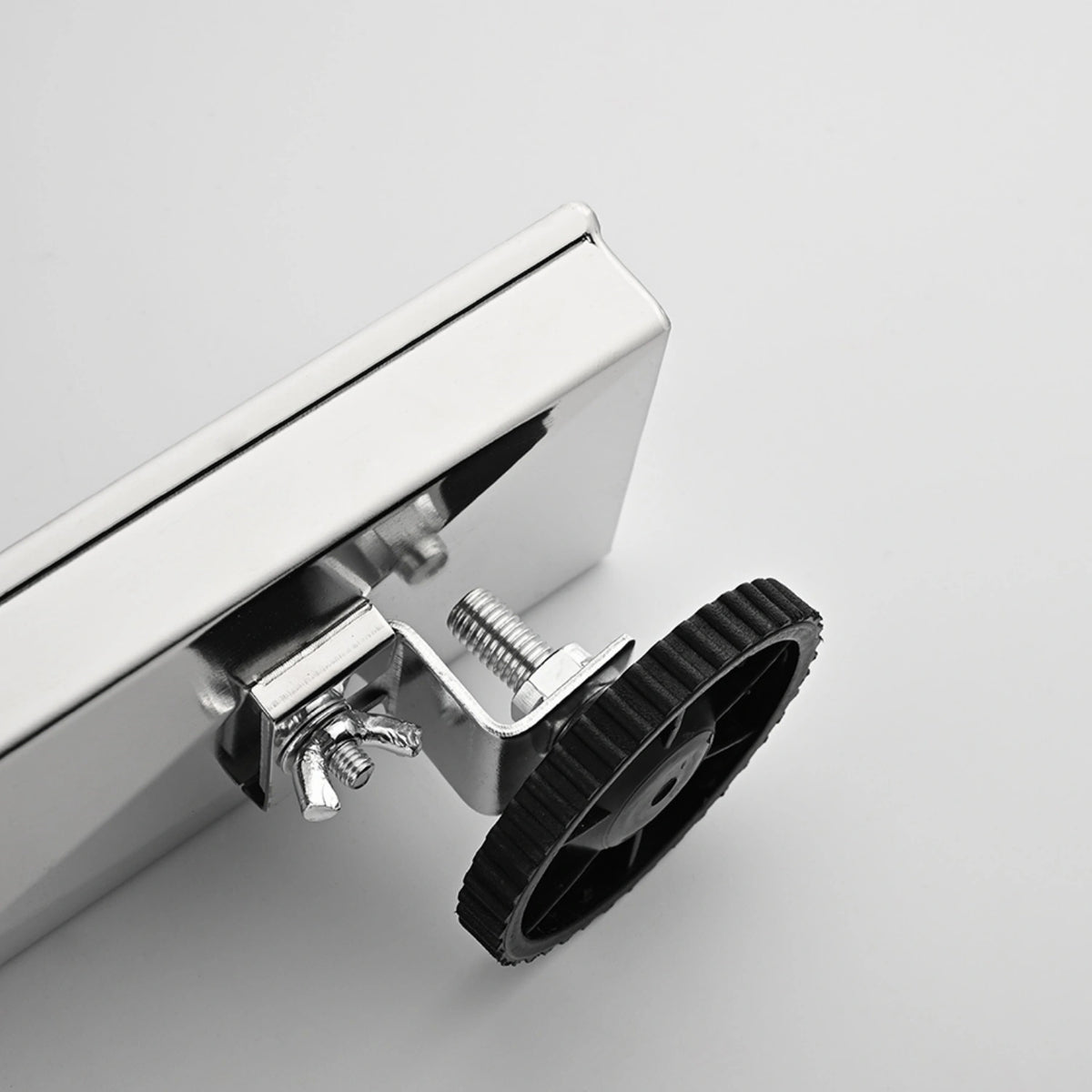 Linear Shower Drain with Reversible Tile Insert Cover Hair Strainer and Leveling Feet