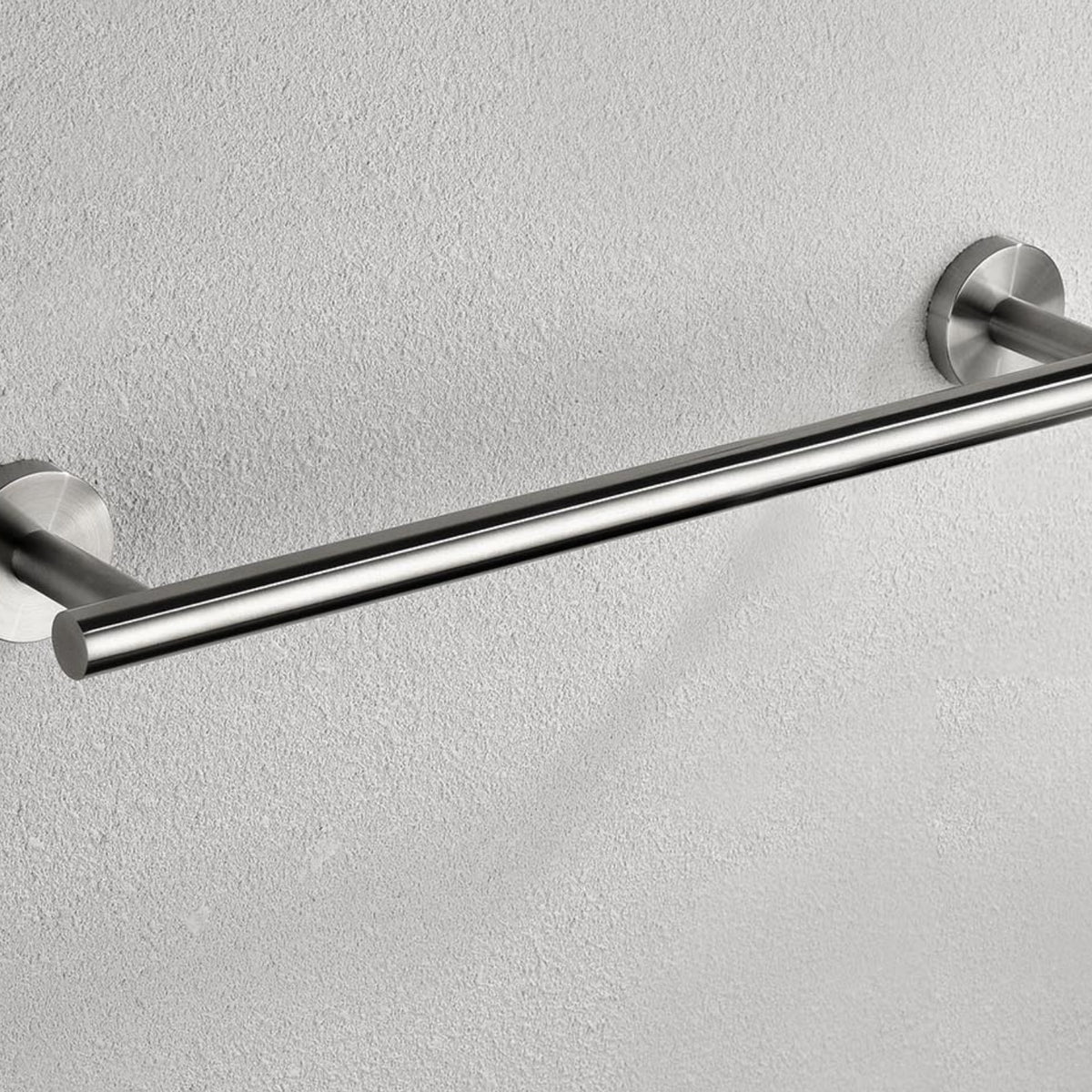3-Piece Bathroom Hardware Accessories Set with Towel Bar Toilet Paper Holder & Robe Hook