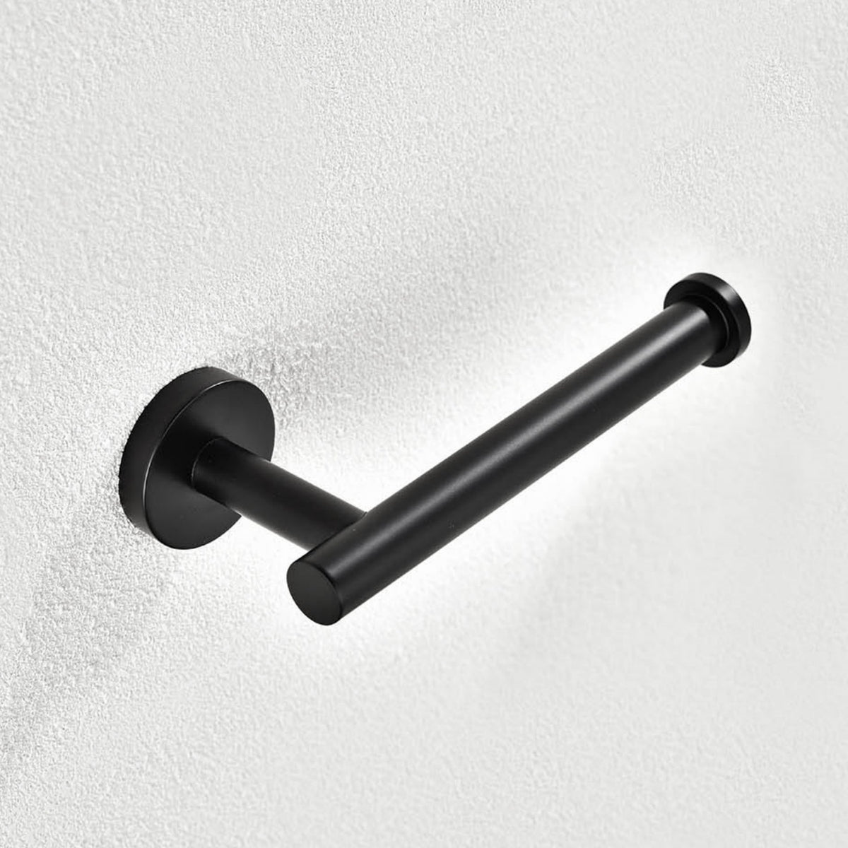 3-Piece Bathroom Hardware Accessories Set with Towel Bar Toilet Paper Holder & Robe Hook