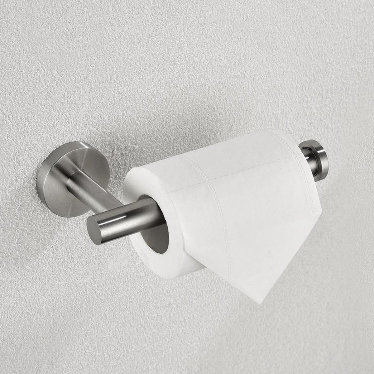 3-Piece Bathroom Hardware Accessories Set with Towel Bar Toilet Paper Holder & Robe Hook