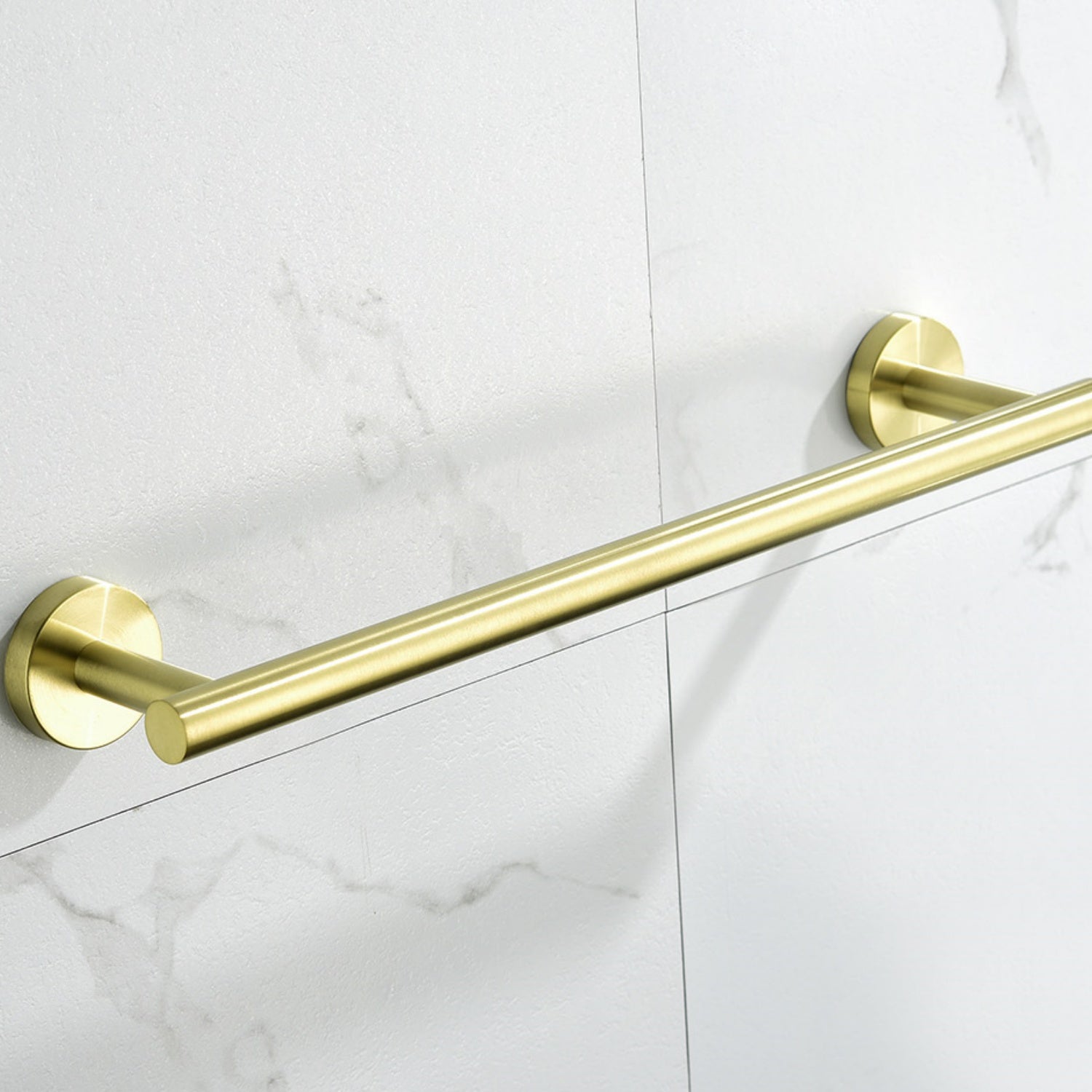 6 Piece / 9 Piece Stainless Steel Bathroom Towel Rack Set Wall Mount
