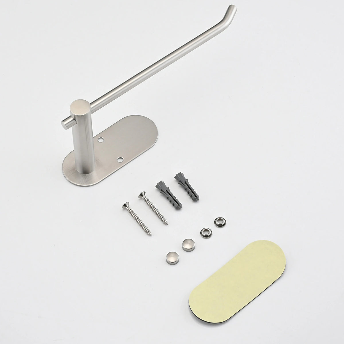 Stainless Steel Wall-Mounted Paper Towel Holder for Kitchen & Bathroom