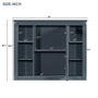 36'' Single Sink Freestanding Bathroom Vanity with 2 Soft Closing Doors and 2 Drawers