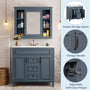36'' Single Sink Freestanding Bathroom Vanity with 2 Soft Closing Doors and 2 Drawers