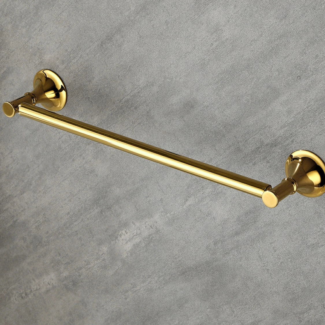 6 Piece Brass Bathroom Towel Rack Set Wall Mount