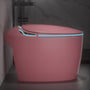Smart Egg-Shaped Toilet with Built-in Bidet and Soft Ambient Light