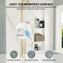 12.2" x 28.7"/39.3" Glossy White SMC Shower Niche with 1 or 2 Shelves