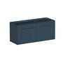 Cyber Grey RTA 24"-36"W x 12"D x 12"-24"H 17-Size Double Doors Short Wall Cabinet