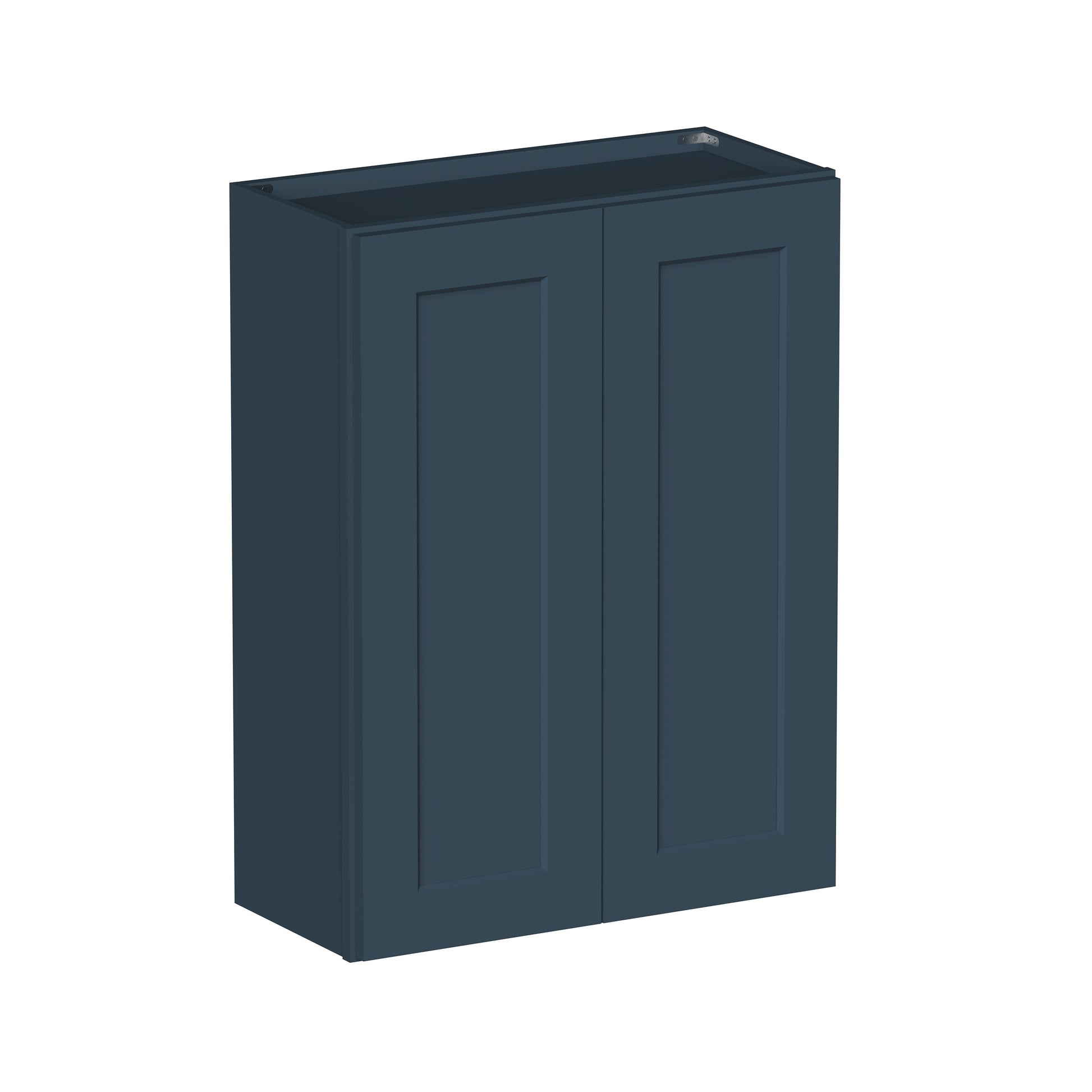 Cyber Grey RTA 24"-36"W x 12"D x 30"-42"H 15-Size Standard Wall Cabinet with 2 Doors and Shelves