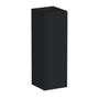 Slim Ebony Black Shaker RTA 9"-21"W x 30"/36"/42"H x 12"D 15-Size Single Door Standard Wall Cabinet