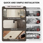 60"x36"x96" SMC Shower Wall Panels, Waterproof Grout-Free Shower Surround in 4 Finishes
