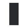 Slim Ebony Black Shaker RTA 9"-21"W x 30"/36"/42"H x 12"D 15-Size Single Door Standard Wall Cabinet