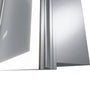 16"-96" Aluminum LED Medicine Cabinet with Anti-Fog Mirror, 3 Color Temperatures & Dimmable Lighting