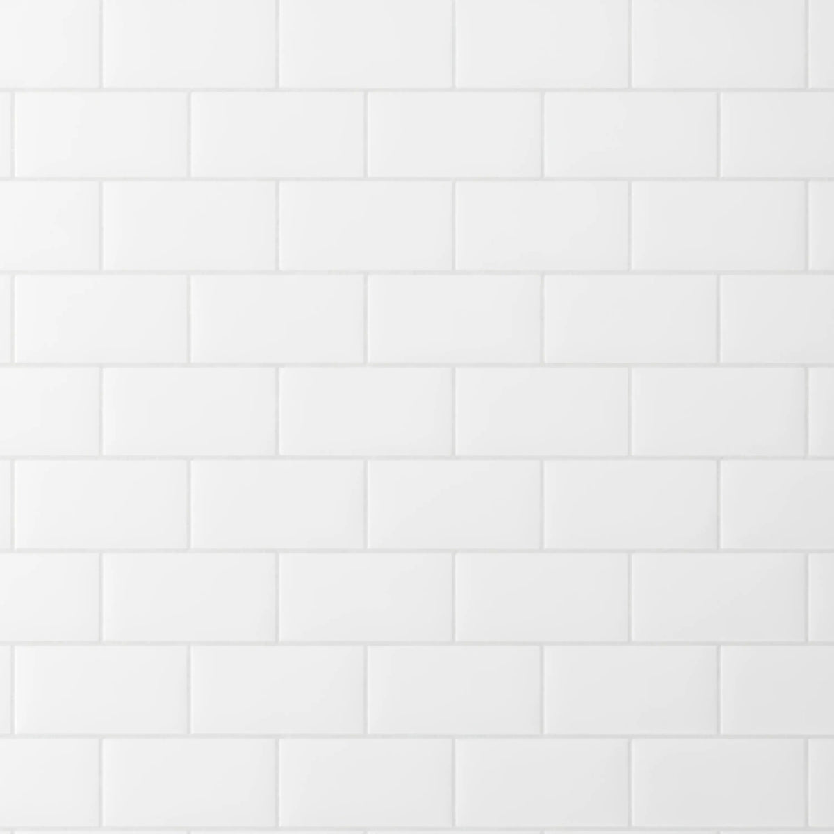 60"x32"x96" Matte/Glossy Surface SMC Shower Wall Panel Kit with Small Subway Tile Pattern