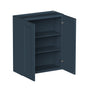 Cyber Grey RTA 24"-36"W x 12"D x 30"-42"H 15-Size Standard Wall Cabinet with 2 Doors and Shelves