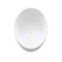 CASAINC 67 Inch Artificial Stone Resin Composite Flatbottom Walk in Bathtub in White 