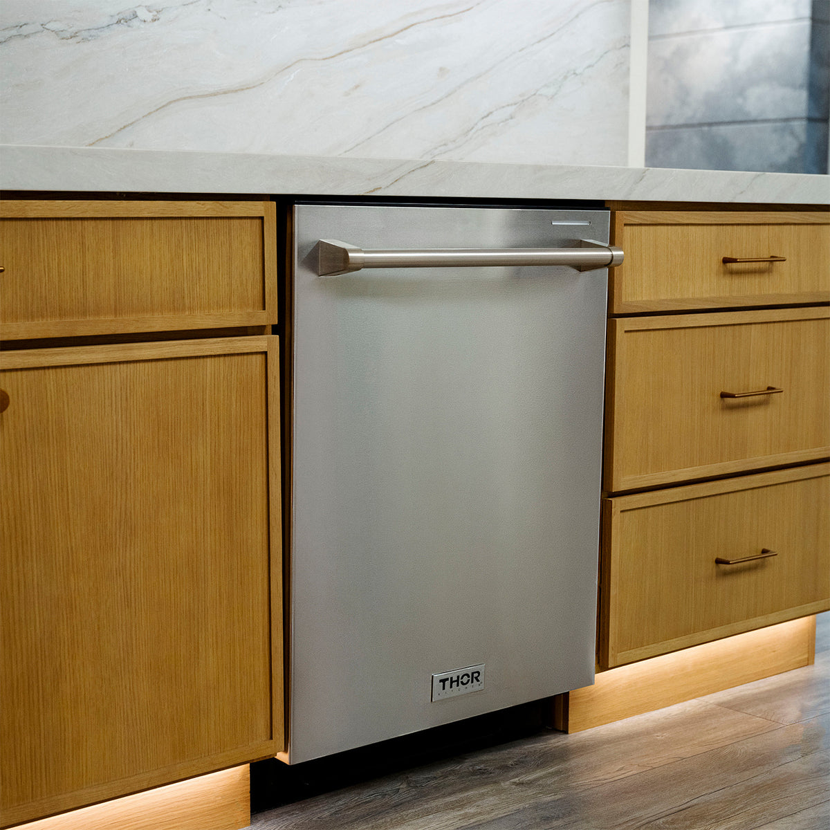 24 Inch Built-In Dishwasher with Open Dry and 7 Cycle in Stainless Steel