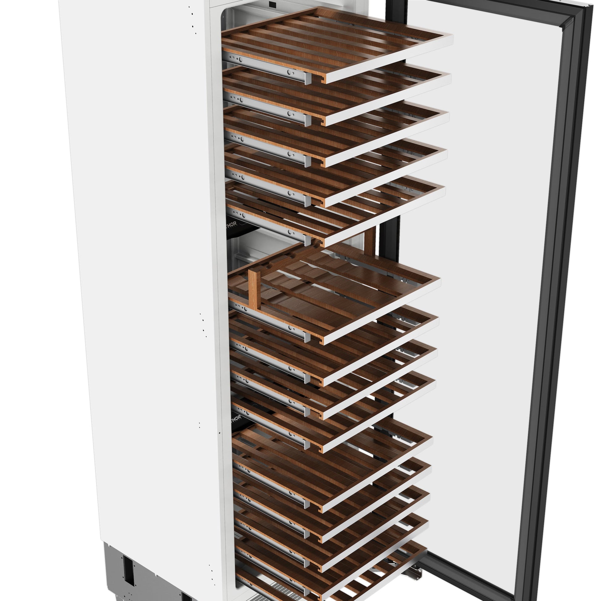 24 Inch Built-in Column Wine Cooler, Panel Ready
